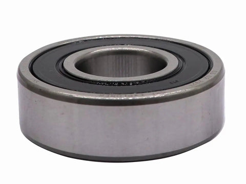 Side view of SKF 6204 2RSH C3 Deep Groove Ball Bearing 20x47x14mm, part of 2 Pack Pre Greased, metal structure