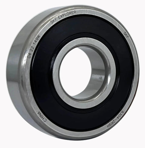 SKF 6304-2RSH Deep Groove Ball Bearings 20x52x15mm Sealed 2 Pack close-up view