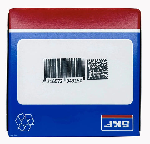 SKF 6304-2RSH Deep Groove Ball Bearings 20x52x15mm Sealed 2 Pack packaging with barcode