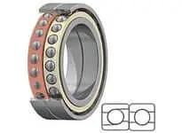 SKF BA2B 459312 Bearing 60x130x62 mm radial bearing for industrial machinery, detailed view showing construction and dimensions.