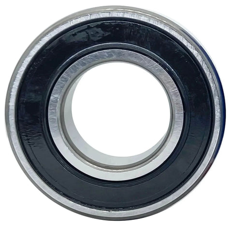 SKF 6205 2RSH C3 Double Rubber Seal Bearing, front view showing deep groove design for industrial machinery.