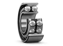 3311 E/C3 SKF Bearing I D Two And One Sixth Inches O D Four And Seven Tenths Inches Pack Dimensions 126 Mm High By 124 Mm Long By 55 Mm Wide Heavy Duty Ball Bearing Workhorse For Industrial Use, side view