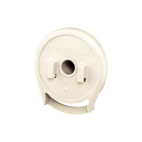 Skyline SL15 Roller Shade Clutch #SL15H01W / 1-1/8" Tube White, front view, white plastic finish, window treatment hardware