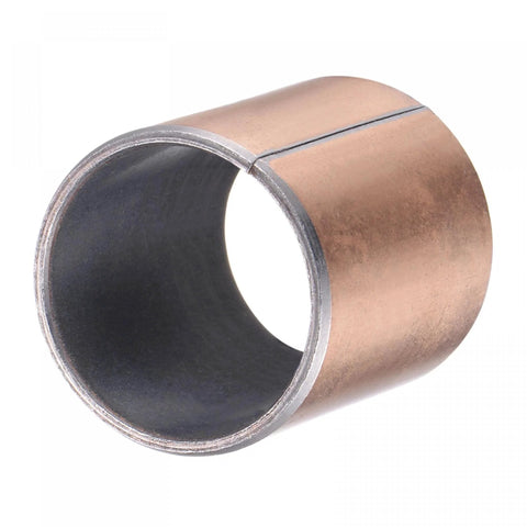 Front view of Sleeve Bearing 28mm Bore 32mm Outer Diameter 40mm Length Oilless Wrapped Plain Bearings Bronze Sintered Coated