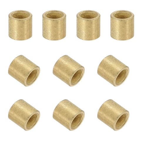 30 Pcs Sleeve Bearings Set With 4mm Bore And 6mm Outer Diameter 6mm Length Self Lubricating Sintered Bronze Bushings