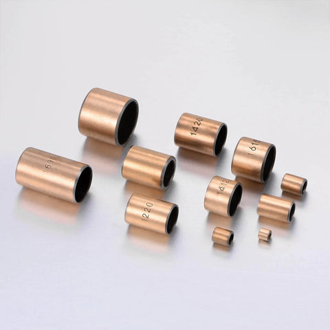 Assorted Sleeve Bearings 5mm Bore x 7mm OD x 8mm Length Plain Bearings Wrapped Oilless Bushings for Sliding Parts of Machinery, 10pcs