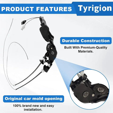 Sliding Door Cable Assembly Without Motor Left Driver Side for Toyota Sienna 2004-2010 shown in durable construction view