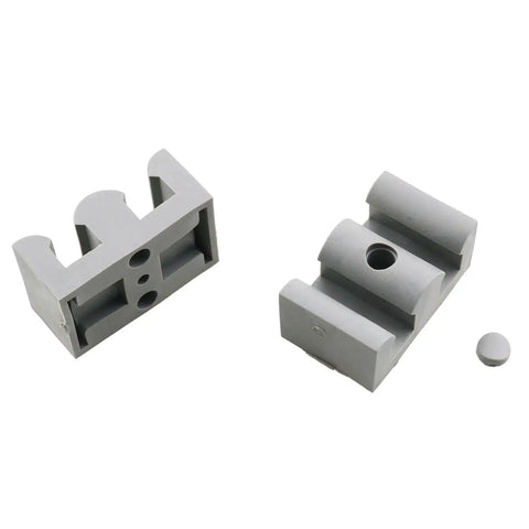 4 Pcs Sliding Shower Door Plastic Bumpers With Screws Glass Specific Anti Collision Buffer For Bathroom Doors Gates And Furniture Fittings Durable