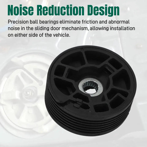 Sliding Door Pulley Spool Wheel For 2011 2017 Honda Odyssey 4th Generation All Trims Durable Plastic And Metal Composite