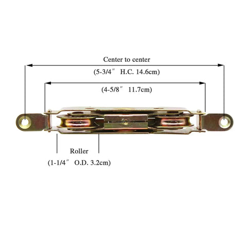 Replacement Sliding Door Rollers With One And One Quarter Inch Stainless Steel Wheels For Smooth Operation Compatible With Jeld Wen Milgard Marvin Peachtree And Caradco Doors Easy Adjustable Design 2 Pack