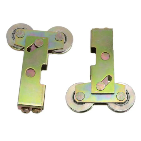 1-1/4 Inch Sliding Door Rollers Replacement Set for Patio Doors and Glass Doors, shown with durable carbon steel and smooth bearings.