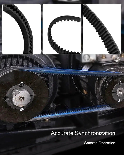 Timing Belt Replacement For Sliding Door Operator K16-GT2-7 Compatible With CSL24V CSL28V CSL36V CSL42V CSL50V shown in multiple views