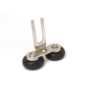 Sliding door upper roller low noise sliding roller wheel with tire wardrobe roller with PVC 39mm roller - VXB Ball Bearings