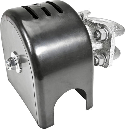 Sliding Gate Rollers Cantilever Roller For Four Inch Round Post Fits Two And Three Eighths Inch Or Two And One Half Inch Gate Frames For Chain Link Fence Gates Seven Inch Wheel Maintenance Free Malleable Steel Durable Hardware Single Pack