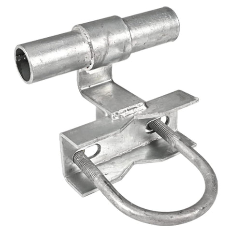 Rolling Gate Hardware Kit for Chain Link Sliding Gates Includes 6 Inch Double Wheel Carrier Two 5 Inch Pipe Track Rollers Universal Track Brackets