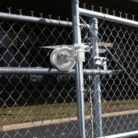 Five Inch Sliding Gate Rollers Two Pack For Chain Link Gates, Compatible With Two Inch Gate Frame And One And Five Eighths Inch Track Pipe