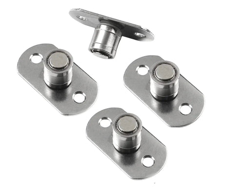 Sliding Door Roller Guide Set With Floor Guide Wheel Durable Steel Frame Four Pieces For Furniture Hardware Moving Doors
