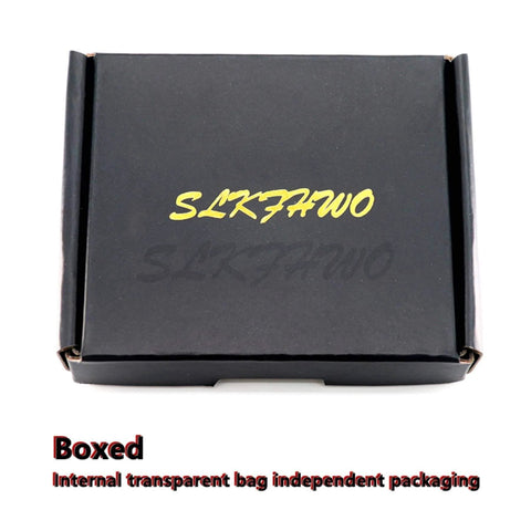 Boxed SLKFHWO 6063-T6 Hard Aluminum Alloy Fender Washer, CNC Precision Machining Bumper Engine Dress up kit packaging