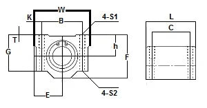 SMA40GUU NB 40mm Slide Bush Bushings Motion Linear Bearings - VXB Ball Bearings