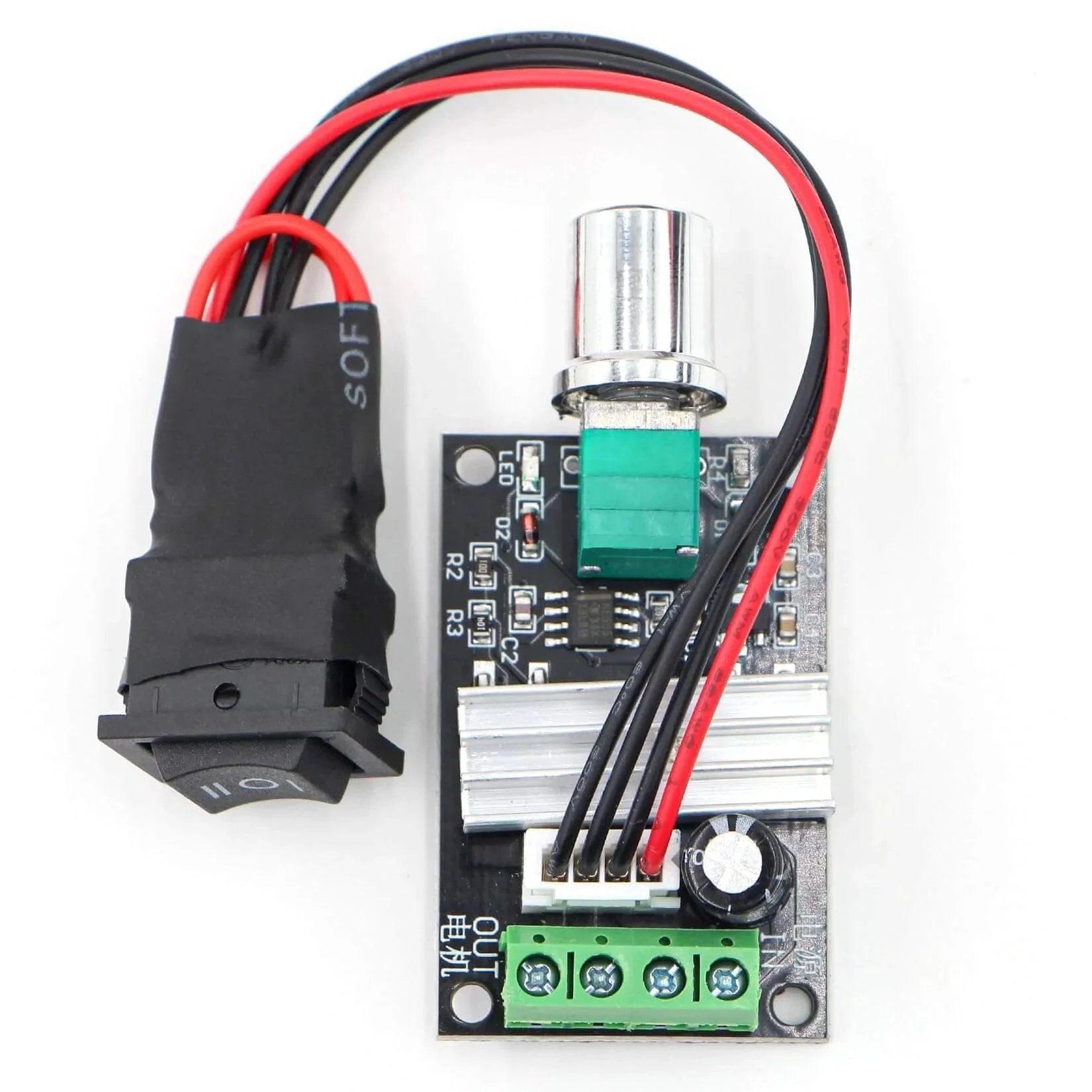PWM DC motor speed controller for Low-Voltage Motors 🍁...