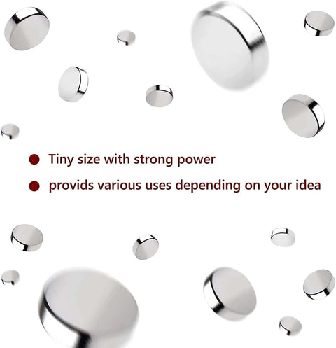Floating 400 Piece Small Magnets In Four Sizes 6x2mm 5x2mm 4x2mm 3x2mm Ideal For Fridge Office Diy Crafts And Classroom Demos