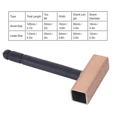 Stone Dresser Disc Wheel Abrasive Tool With Anti Slip Handle Small Lightweight Metal Alloy for grinding wheel maintenance, shown in small size.