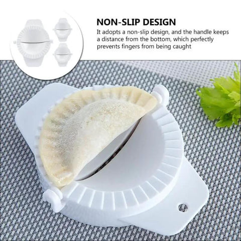 No Fuss Dumpling Maker Press Kit 3Pcs Small Nonstick Plastic Dumpling Mold For Pierogi Empanada Calzone Turnovers Easy To Use