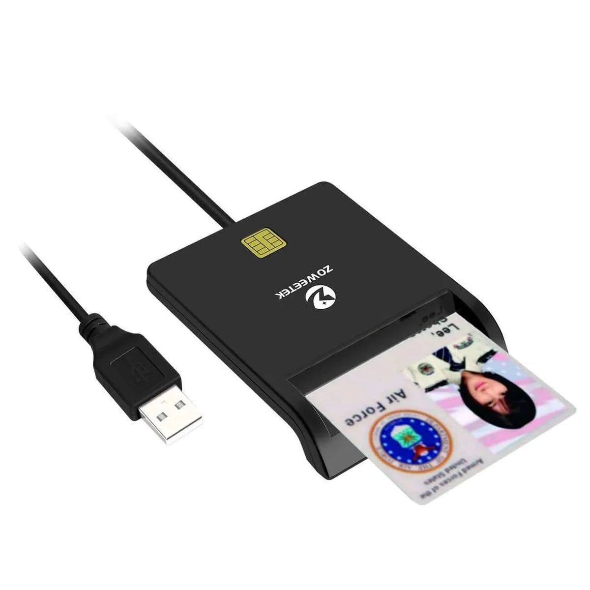 CAC card reader for military - USB, Windows, Mac, Linu...