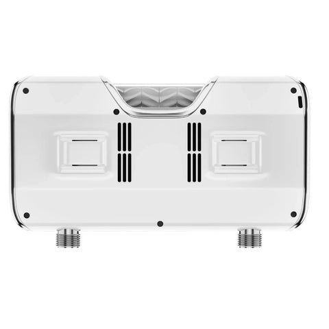 Smart Laundry System With O3 Water Technology Delivers Detergent Free Cleaning For Every Load By Transforming Tap Water Into Ozone Rich Cleaning Water Suitable For Standard Washers And Under Counter Installation, bottom view with connectors