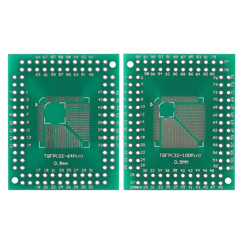 SMD To DIP Adapter Kit With 51 Pieces In 12 Types For SOP SOT 0402 0603 0805 TQFP And QFN Prototyping Boards Plus 40 Pin 2.54mm Male Headers