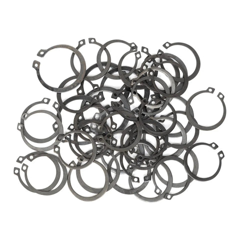 Ultimate Snap Ring Shop Assortment Kit With 300 Retaining Rings In 18 Sizes From 1/8 To 1-1/4 Inch For Securing Grooved Shafts Pins Studs And Automotive Machinery Projects Neiko 50458A Heat Treated Hardened Steel