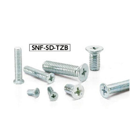 SNF-M3-5-SD-TZB NBK Cross Recessed Flat Head Machine Screws with Small Head -Made in Japan - VXB Ball Bearings