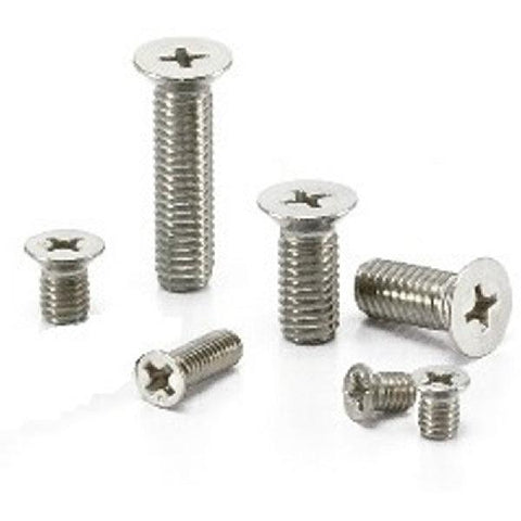 SNFS-M4-6-SD NBK Cross Recessed Flat Head 6mm Screws. Made in Japan- Pack of 20 - VXB Ball Bearings