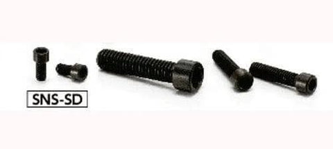 SNS-M4-16-SD NBK Black Socket Head Cap Screws - Small Head - 10-Pack Made in Japan