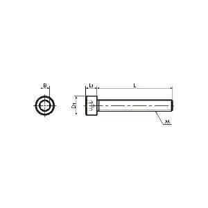 SNSS-M5-45-FT NBK Hex Socket Head Cap Screws - Full Thread. Made in Japan