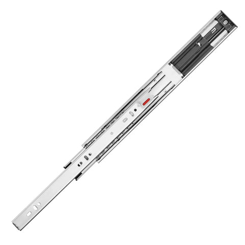 Soft Close Drawer Slides Set With Heavy Duty Ball Bearing Full Extension Side Mount Rails for Dresser Drawers