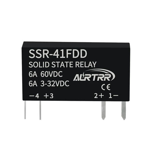 Mini Slim DC Solid State Relay 1A For Development Boards Like ESP32 Raspberry Pi Arduino E-Bike Input 3-32V DC Output 5-60V DC