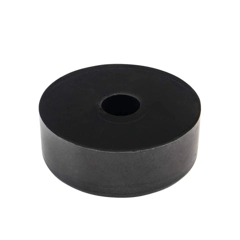 Experience superior anti-vibration and leveling with Sorbothane mounts that absorb shock for millions of cycles, 2in diameter view.