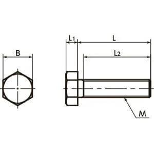 SPA-M8-25-H RENY Hex Head Screws Plastic - NBK made in Japa