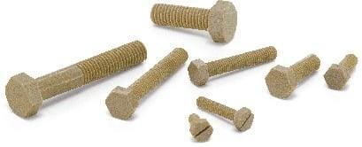 SPE-M8-40-H NBK Plastic Screw - Hex Head Screws - PEEK Pack of 5 Screws - Made in Japan - VXB Ball Bearings
