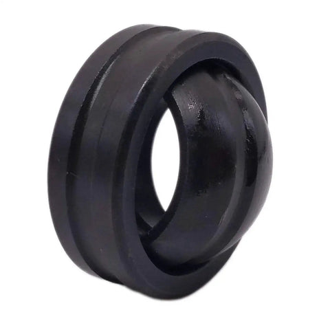 Compact spherical bushing plain bearing 20x35x16 mm, designed to guide and center rotating shafts in small machines.