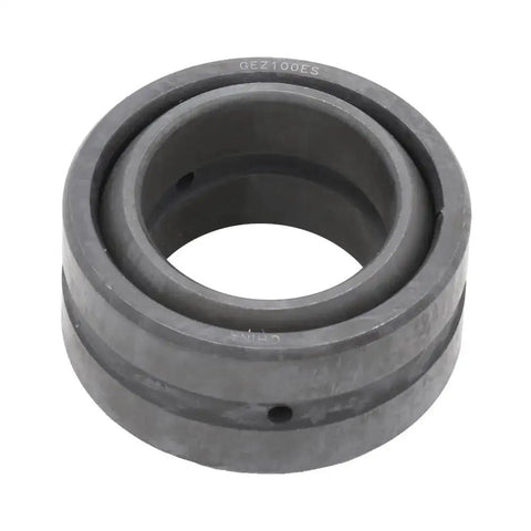 Front view of high performance spherical plain bearing with a 1 inch bore, ideal for rotary machinery misalignment tolerance and heavy load support.