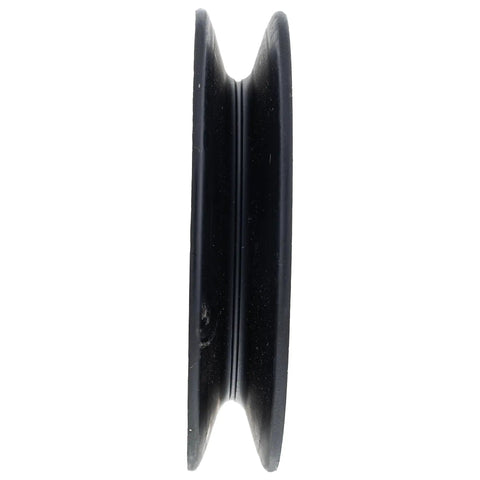 Side view of Spindle Sheave 5.00 OD And 1.00 ID OEM Replacement Part 00191800 Ariens OEM for mower drive belt system