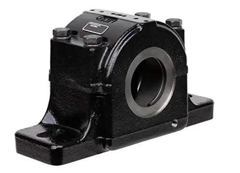 Split Housed Pillow Block Spherical Roller Bearing PLB6847FR 2 15/16 Inch with cast iron housing and sealed bearings