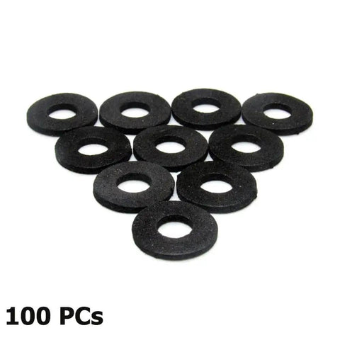 100 Pack Sponge Pad Foam Gasket Sound Insulation Spacers For Car Door Trim Panel Retainers And Bumper Fasteners Shockproof Washers 16x7x2 Mm Protect Against Scratches And Vibration Noise For Your Ride