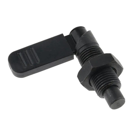 Spring Loaded Latch Pin With Lock Nut Indexing Plunger M16x10mm for quick release and easy pin insertion, featuring durable steel