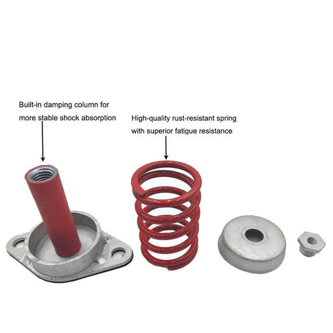 Heavy Duty Floor Mount Vibration Isolator For Industrial Machinery With 1 Inch Deflection Spring Damping Mounts parts display