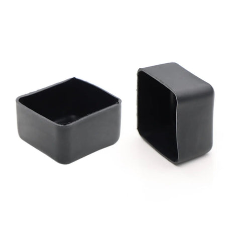 Protect and finish 1-5/8 in strut channel ends with durable black PVC square end caps; quick snap-on installation shields channels