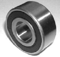 SR168-2RS ABEC 7 SI3N4 DRY Stainless Steel Ceramic Si3N4 Sealed Bearing 1/4"x3/8"x1/8" inch - VXB Ball Bearings