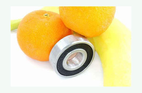 SR6-2RS Food Grade Stainless Steel Sealed Bearing 3/8" x 7/8" x 9/32"